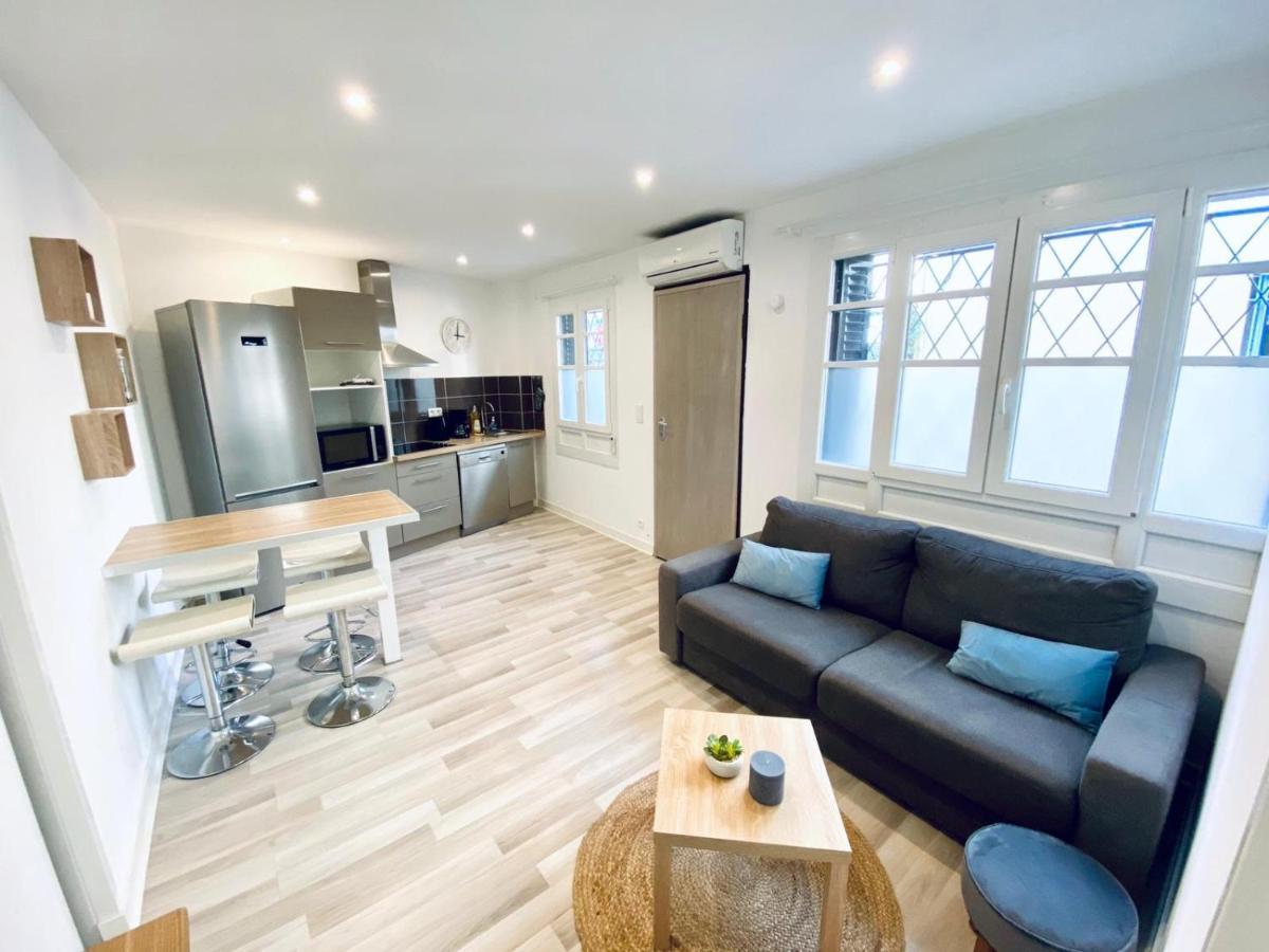 Cauvi - Antibes Centre, Wifi, Climatisation, 4 Personnes Lejlighed Eksteriør billede